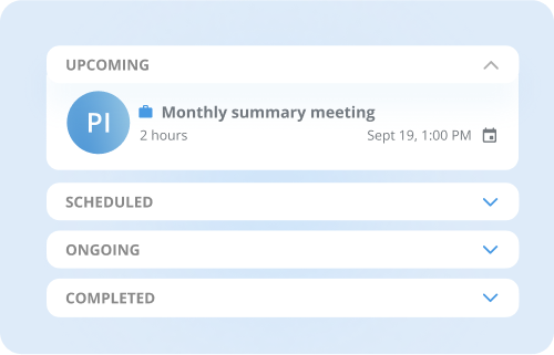 Organizing your conference list
