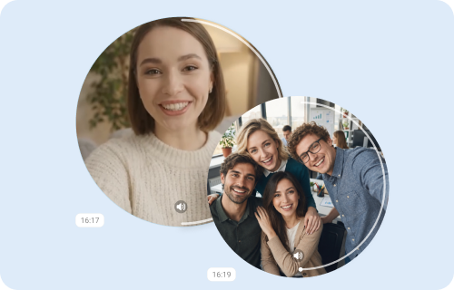 Video circles