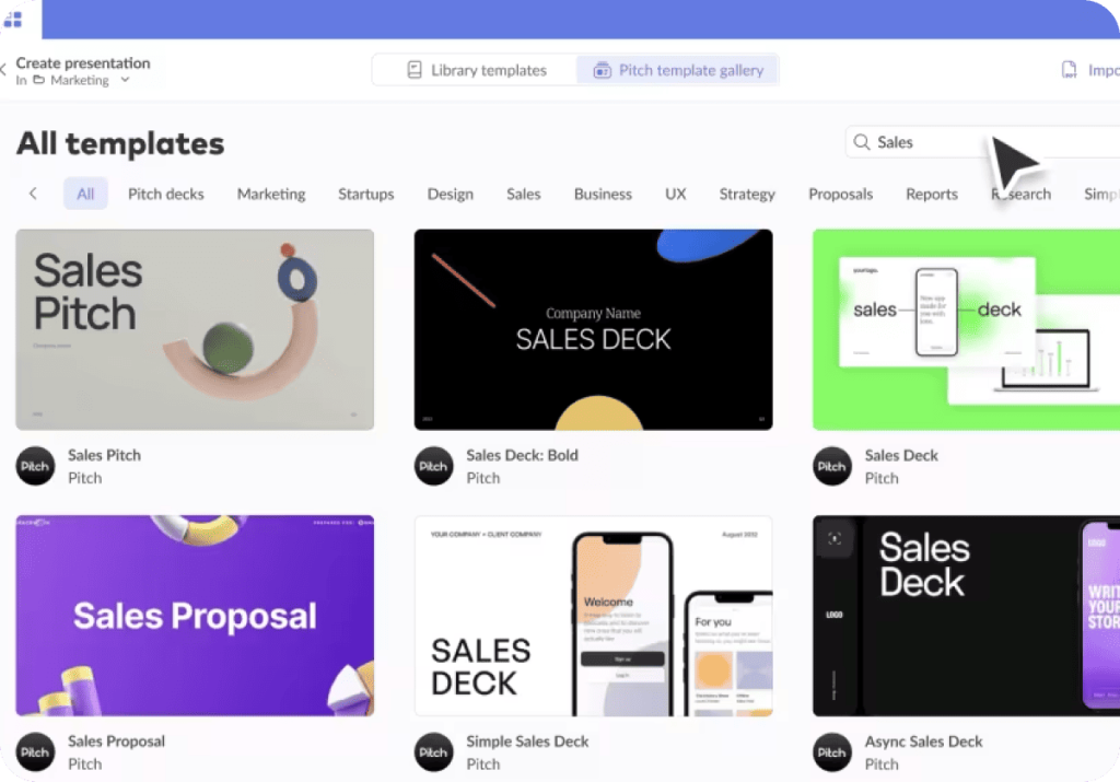 Pitch генераций презентаций в ИИ-сервисе